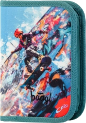 Σχολική κασετίνα μονής θήκης Skatepark