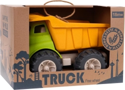 Μεγάλο ανατρεπόμενο φορτηγό από βιοπλαστικό