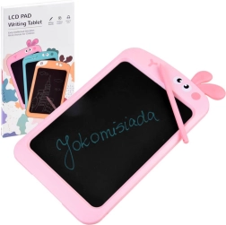 Παιδικό LCD γραφικό tablet ζωγραφικής με γραφίδα – Ροζ