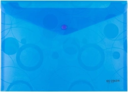 Φάκελος Psaníčko με κουμπί πίεσης A5 Neo Colori μπλε