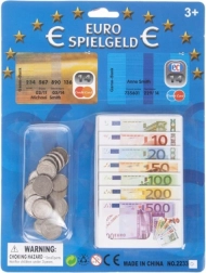 Παιχνιδιάρικα χρήματα EUR – χαρτονομίσματα, κέρματα και κάρτες πληρωμών MEGA CREATIVE