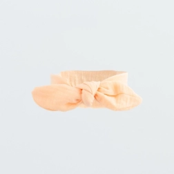 Παιδική μουσουλινένια κορδέλα New Baby Leny Peach 12–18 μηνών