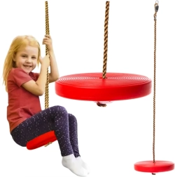 Κυκλική πλαστική κούνια κήπου