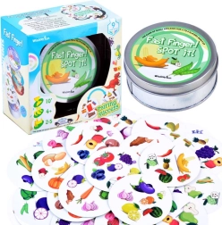 Γρήγορο παιχνίδι παρατηρητικότητας με φρούτα και λαχανικά