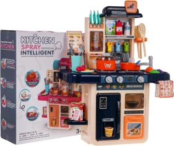 Παιδική κουζίνα με φωτισμό, ήχους, τρεχούμενο νερό και ατμό, 42 τεμάχια