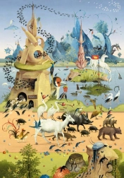 Παζλ HEYE Στην εκδρομή – Hieronymus Bosch, 500 κομμάτια