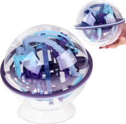 Μεγάλη 3D σφαιρική λαβύρινθος με μπίλια – λογικό και επιδεξιότητας παιχνίδι