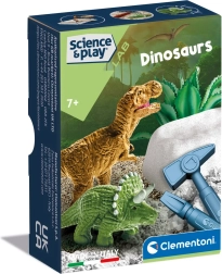 Clementoni Science & Play μίνι σετ δεινόσαυροι