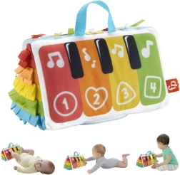 Fisher-Price μαλακό μουσικό πιανάκι για μωρά 0+