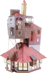 3D μεταλλικό παζλ METAL EARTH Harry Potter: Η Φωλιά (The Burrow) – έγχρωμο μοντέλο