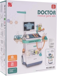 Παιδικό ιατρικό καροτσάκι με ΗΚΓ και αξεσουάρ