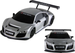 Αυτοκίνητο R/C 1:24 τηλεκατευθυνόμενο σπορ Audi R8 LMS ασημί