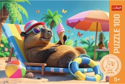 Παζλ TREFL Relax σε στυλ καπιμπάρας 100 κομμάτια 5+