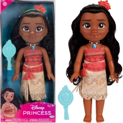 Πριγκίπισσα Disney Vaiana (Moana) μεγάλη κούκλα 35 cm με βουρτσάκι για τα μαλλιά