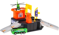 Παιδικό πάρκινγκ με ελικοδρόμιο και χαλάκι παιχνιδιού 3+
