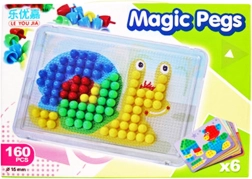 Μωσαϊκό με καρφάκια 240 τεμ., 15 mm