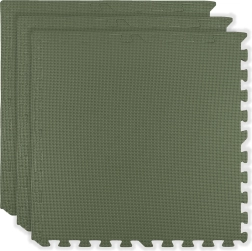 Αφρώδες παζλ HUMBI 180 × 60 cm – μεγάλα αδιάβροχα κομμάτια, ασφαλές, 3 τεμ., χακί