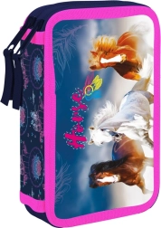 Διόροφο σχολικό κασετίνα με μοτίβο αλόγου Oxybag