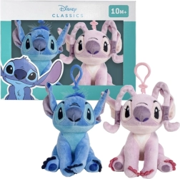 Σετ λούτρινων κλιπ DISNEY STITCH/ANGEL 2 τεμ.