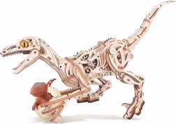 ROKR 3D ξύλινο μηχανικό παζλ/μοντέλο Velociraptor