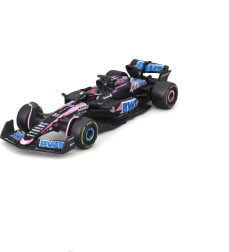 Μεταλλικό μοντέλο 1:43 Bburago Alpine A524 #31 Esteban Ocon με οδηγό σε δωροκουτί βιτρίνας