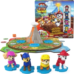Paw Patrol Dino Movie επιτραπέζιο παιχνίδι με περιστρεφόμενο ηφαίστειο