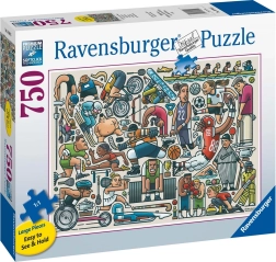 Παζλ Ravensburger Αθλητική φόρμα 750 τεμαχίων