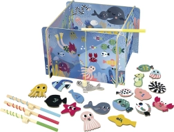 Vilac ψάρεμα θαλάσσιων ζώων – μαγνητικό παιχνίδι για 4 παίκτες