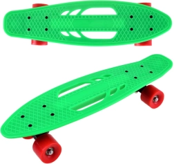 Παιδικό penny skateboard με λαβές μεταφοράς έως 50 κιλά – Πράσινο