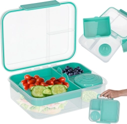 Lunch box με θήκες 2200 ml, μέντα
