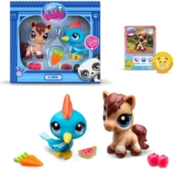 Littlest Pet Shop – σετ 2 φιγούρων με αξεσουάρ, σειρά 1