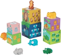 Κύβοι με ζωάκια Σαφάρι για παιδιά από 2Kids Toys