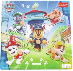 Ξύλινα μίνι παζλ PAW Patrol – 5 κομμάτια