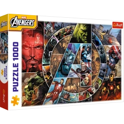 Παζλ 1000 κομματιών - Marvel Avengers ήρωες