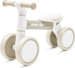 Παιδικό ποδήλατο ισορροπίας BABY MIX Bunny Hop Ultralight, warm grey