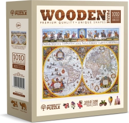 Ξύλινο παζλ Antická mapa Nova Terrarum 1010 κομματιών WOODEN CITY