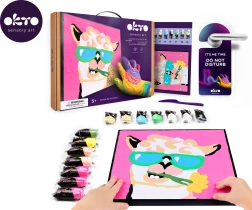 Ζωγραφική με υλικό κατά αριθμούς Λάμα 29 × 29 cm