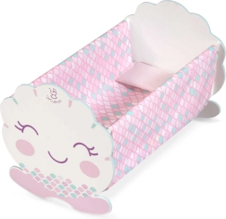 Ξύλινη κούνια για κούκλες με αξεσουάρ OCEAN FANTASY