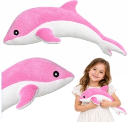 Λούτρινο ροζ δελφίνι 70 cm