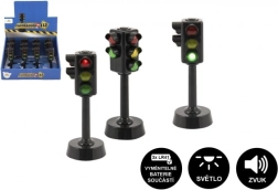 Πλαστικό διαδραστικό φανάρι με μπαταρίες 12 εκ.