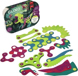 CLIXO Dino Discovery μαγνητικό σετ κατασκευών 22 τεμαχίων