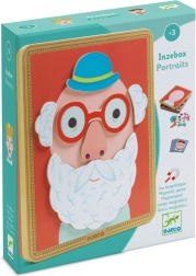 Μαγνητικό σετ INZEBOX Χαρούμενα πρόσωπα από την DJECO