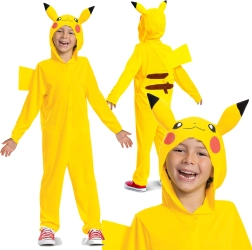 Παιδική στολή Pokémon Pikachu Kigurumi 127–136 cm (7–8 ετών)