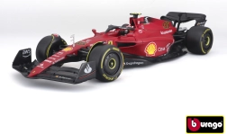 Bburago 1:18 Ferrari F1-75 Scuderia F1 με οδηγό τον Carlos Sainz