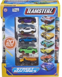 Teamsterz σετ 20 μεταλλικών αυτοκινητακίων Street Machines