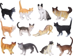 Ζωική φιγούρα Γάτα 12 εκ.