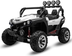 Ηλεκτρικό παιδικό αυτοκινητάκι buggy Baby Mix Road 4x4 – λευκό