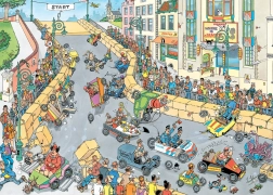 Jumbo παζλ Jan van Haasteren – Αγώνας soapbox, 1000 κομμάτια