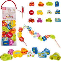 Classic World κορδέλες με χάντρες μεταφορών, 13 τεμ.