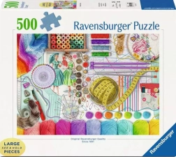 Παζλ Ravensburger Ραπτική γωνιά XXL 500 κομμάτια